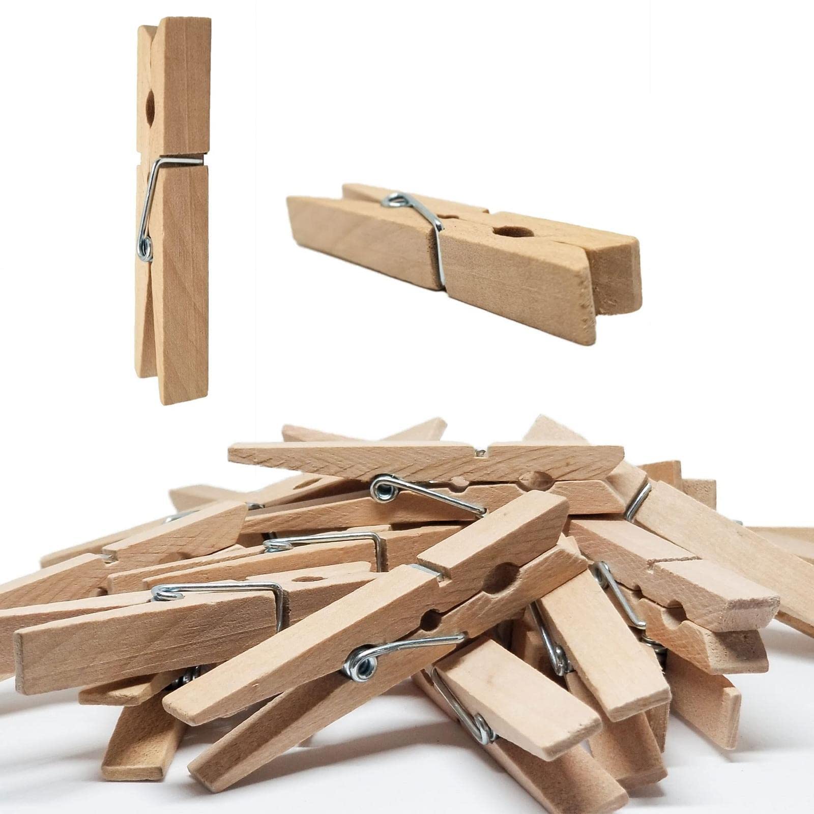 Amazon.co.jp : クロスピン 木製クリップ ウッドクリップ 木製ピンチ